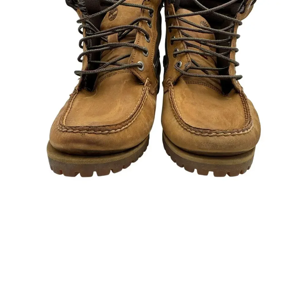 Timberland Leather Hiking/Work Boots Men’s Size 10 – Tan – Normal Wear